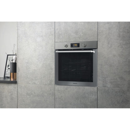 Hotpoint - SA4544HIX - Class 4 - Single Oven - 71L - Stainless Steel