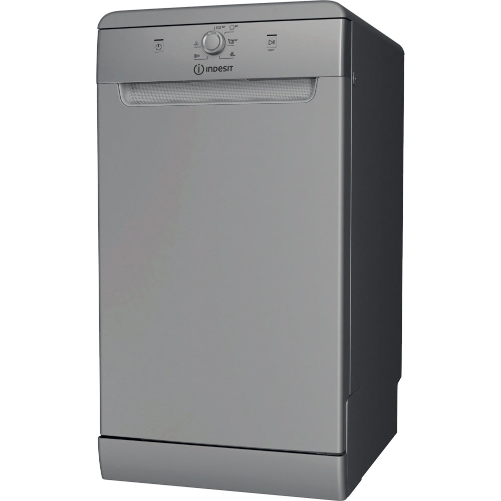 Indesit - IN2FE10CS90SUK - Dishwasher: slim, silver