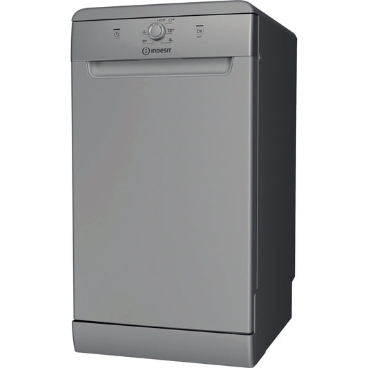 Indesit - IN2FE10CS90SUK - Dishwasher: slim, silver