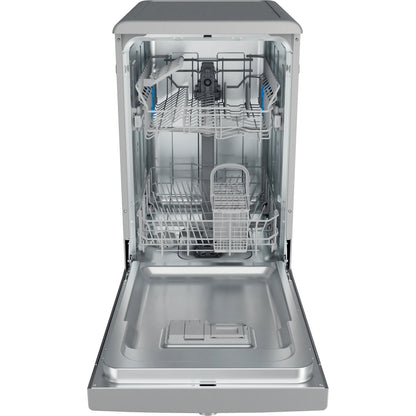 Indesit - IN2FE10CS90SUK - Dishwasher: slim, silver