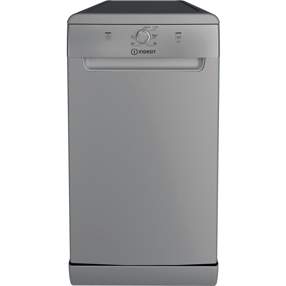 Indesit - IN2FE10CS90SUK - Dishwasher: slim, silver