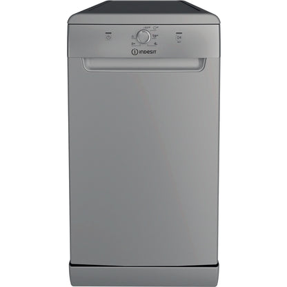 Indesit - IN2FE10CS90SUK - Dishwasher: slim, silver