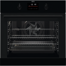 Load image into Gallery viewer, AEG BEX33501EB 59.4cm Built In Electric Single Oven - Black
