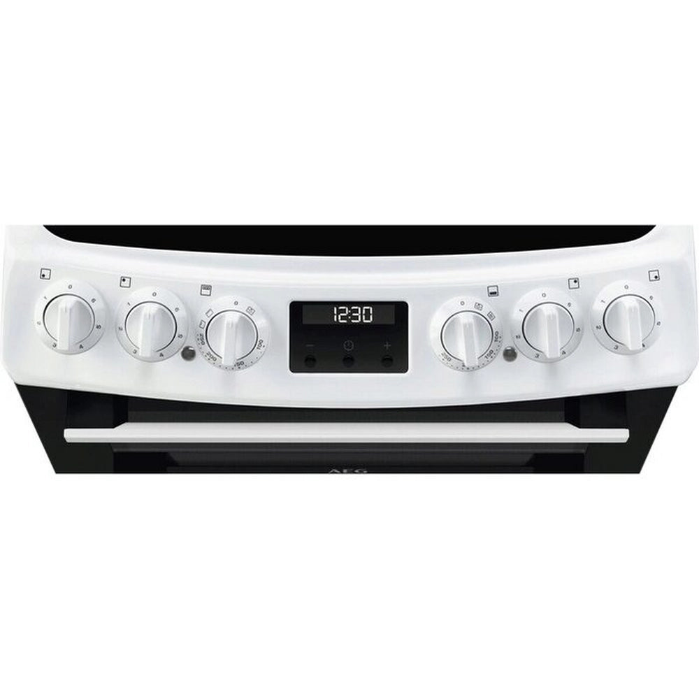 Blomberg HKRN651W 60cm Double Oven Electric Cooker with Vitroceramic Hob - White