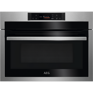 AEG KME761080M 59.5cm Built In CombiQuick Combination Microwave compact oven - Stainless Steel