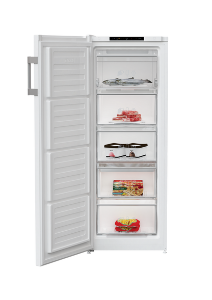 Blomberg FNT44550 54.5cm Frost Free Tall Freezer - White - A+ Rated