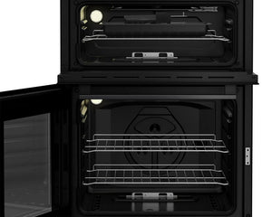 Blomberg GGRN655N 60cm Double Oven Gas Cooker with Gas Hob - Anthracite