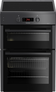 Blomberg HIN651N 60cm Double Oven Electric Cooker with Induction Hob - Anthracite