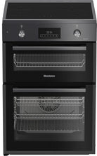 Load image into Gallery viewer, Blomberg HIRN651N 60cm Double Oven Electric Cooker with Induction Hob - Anthracite
