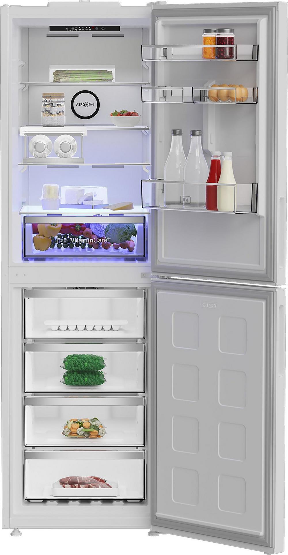 Blomberg VitaminCare+ KND24692V 60cm 50/50 Total No Frost Combi Fridge Freezer