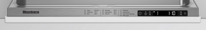 Blomberg LDV42420 Integrated Full Size Dishwasher with SuperGloss - Fixed Hinge - 14 Place Settings