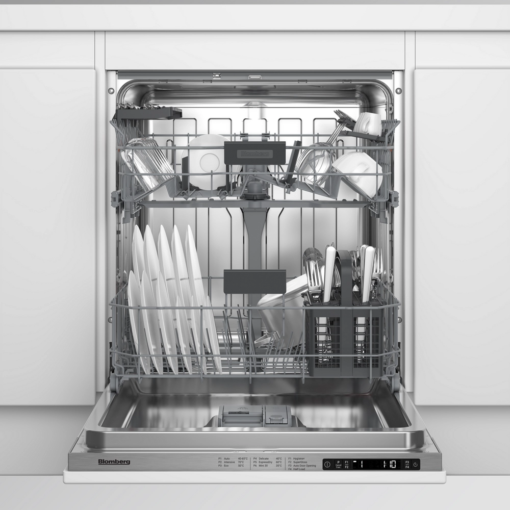 Blomberg LDV42420 Integrated Full Size Dishwasher with SuperGloss - Fixed Hinge - 14 Place Settings