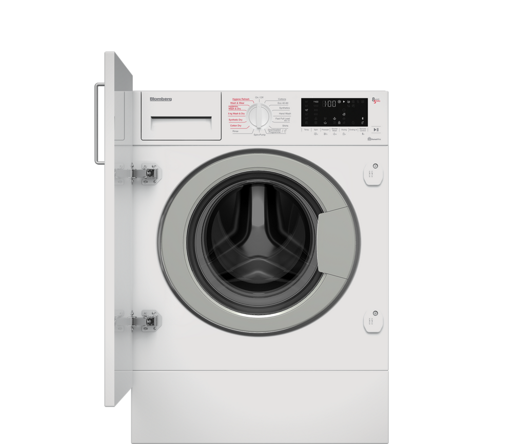 Blomberg LRI1854310 8kg/5kg 1400 Spin Integrated Washer Dryer - 5 Year Guarantee