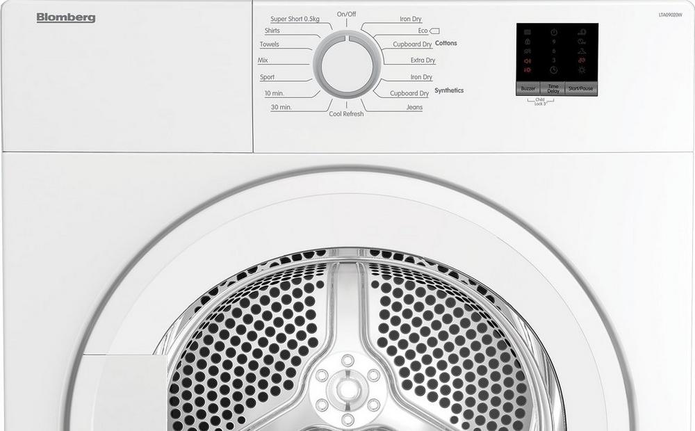 Blomberg LTA09020W 9kg Vented Tumble Dryer - 3 Year Guarantee