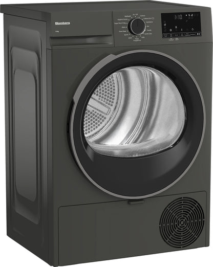 Blomberg LTA18321G 8kg Heat Pump Tumble Dryer - Graphite