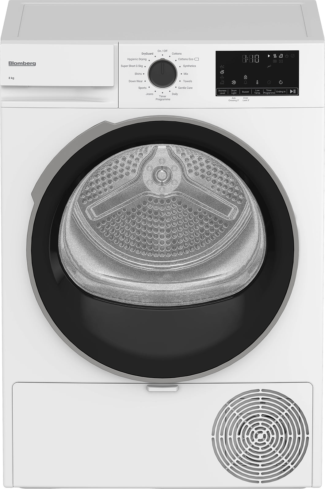 Blomberg LTA18321W 8kg Heat Pump Tumble Dryer - White