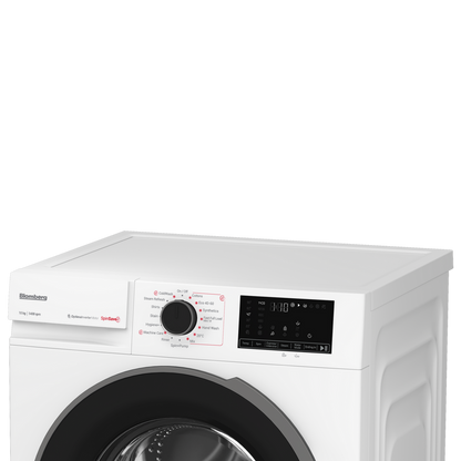 Blomberg LWA210461W 10kg 1400 spin Washing Machine - White