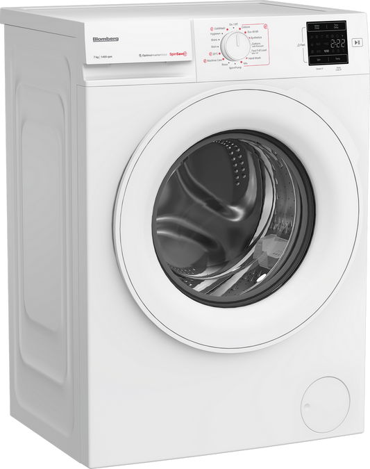 Blomberg LWA27461W 7kg 1400 Spin Washing Machine - White