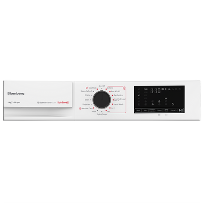 Blomberg LWA29461W 9kg 1400 Spin Washing Machine - White