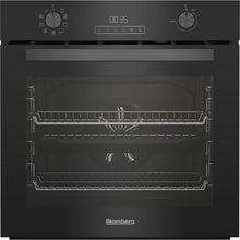 Load image into Gallery viewer, Blomberg ROEN8232BP 60cm Built In Electric Single Oven - Black
