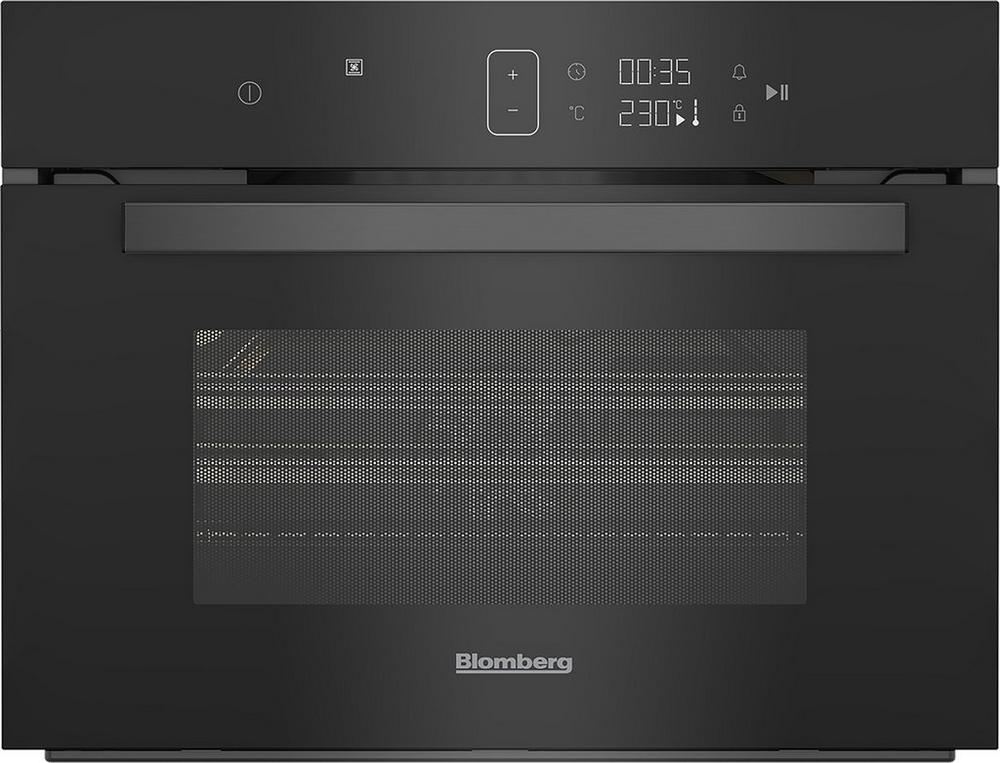 Blomberg ROKW8370B 59.4cm Built In Compact Microwave Oven - Black