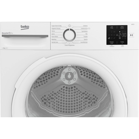 Beko BM3T3822NW 8kg Heat Pump Tumble Dryer