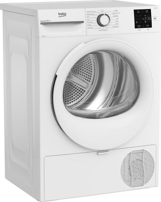 Beko BMN3T3823W 8kg Heat Pump Tumble Dryer - White