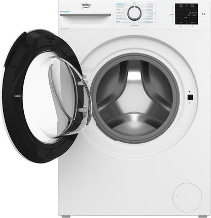 Beko BMN3WT3841W 8kg 1400 Spin Washing Machine - White