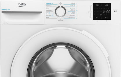 Beko BMN3WT3841W 8kg 1400 Spin Washing Machine - White