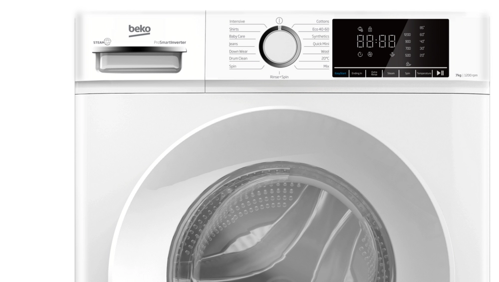 Beko BWC7121W Freestanding 7kg 1200rpm Washing Machine - White