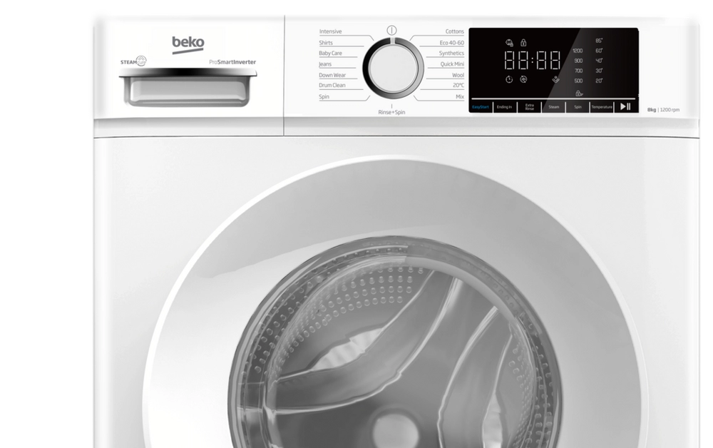 Beko BWC8121W Freestanding 8kg 1200rpm Washing Machine - White