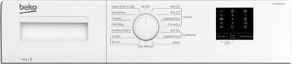 Beko DTKCE80021W 8kg Condenser Tumble Dryer with Sensor Programmes - White