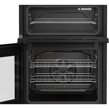 Load image into Gallery viewer, Beko EDC6731K 60cm Double Oven Electric Cooker with Vitroceramic Hob - Black
