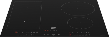 Beko HIIP64530UFT 59cm Electric Hob - Black