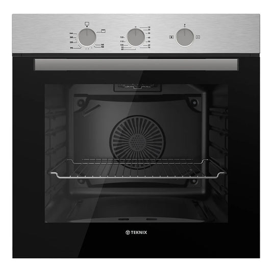 Teknix BITK263GSX, 63L Gas Oven, Stainless Steel