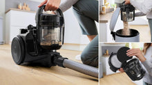 Load image into Gallery viewer, Bosch BGS05BA2GB Bagless Cylinder Vacuum Cleaner - Black
