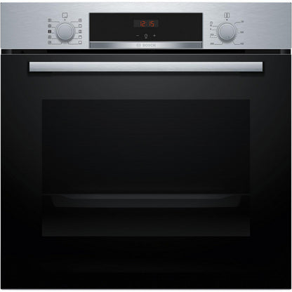 Bosch HQA574BS3B 59.4cm Built In Electric Single Oven - Stainless Steel