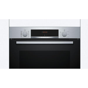 Bosch HQA534BS3B 59.4cm Built In Electric Single Oven - Stainless Steel