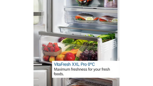 Bosch KGN392LAF 60cm 70/30 Frost Free Fridge Freezer - Stainless Steel