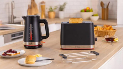 Bosch TAT4M223GB 2 Slice Toaster - Black