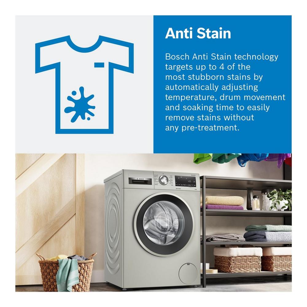 Bosch WGG24400GB 9kg 1400 Spin Washing Machine - White