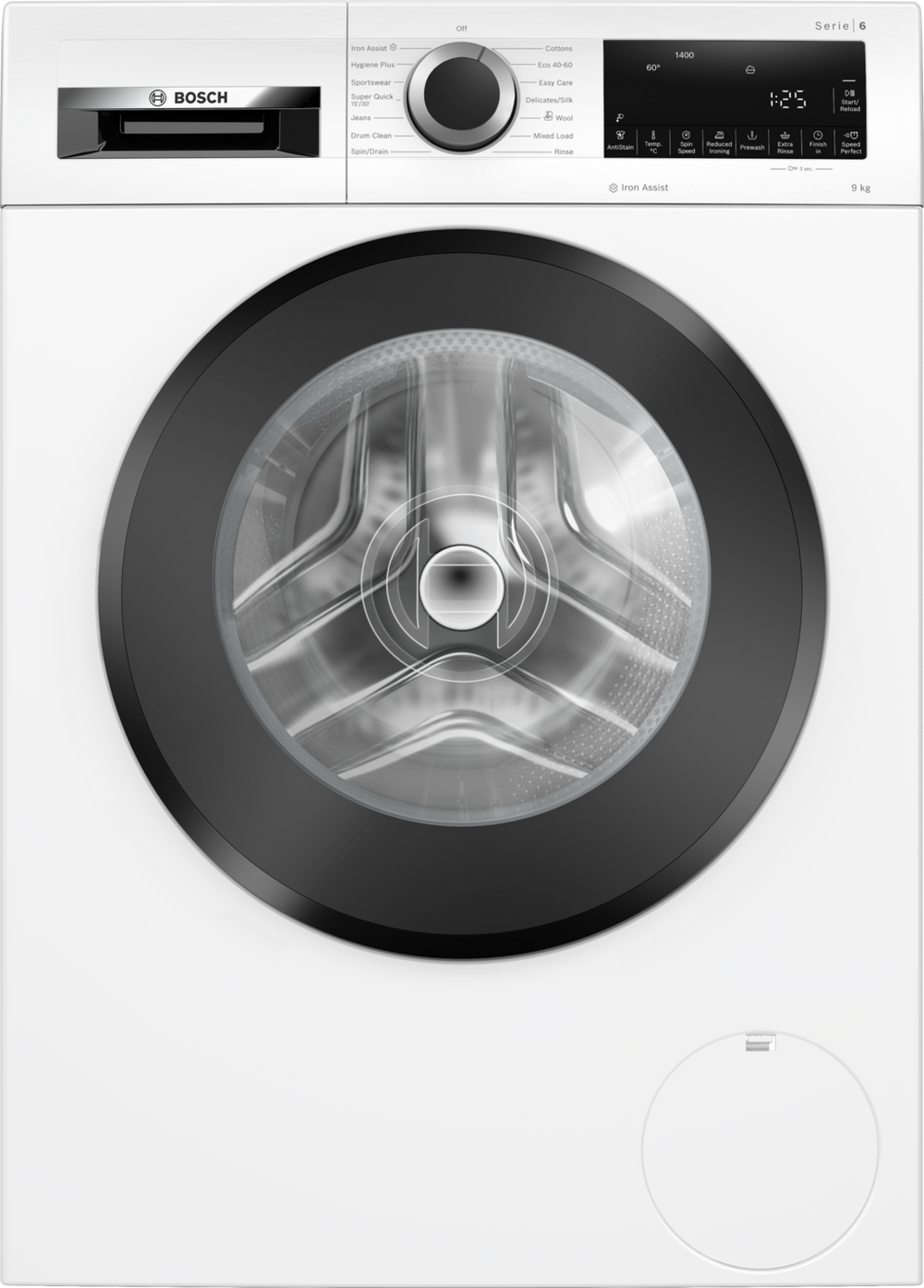 Bosch WGG24400GB 9kg 1400 Spin Washing Machine - White
