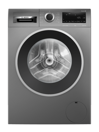Bosch WGG244ZCGB 9kg 1400 Spin Washing Machine - Graphite