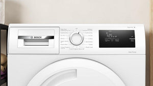 Bosch WTH84001GB 8kg Heat Pump Tumble Dryer - White - A+ Energy Rated