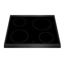 Load image into Gallery viewer, CDA CFC631BL 60cm Double Oven Electric Cooker with Ceramic Hob - Black
