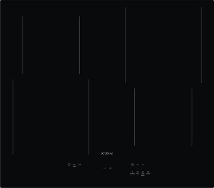 CDA HN6112FR 60cm 4 zone Induction hob - Black