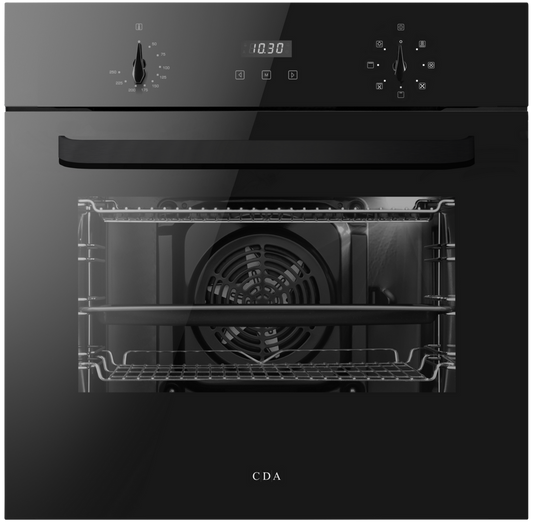 CDA SC223BL 59.5cm Electric Single Oven - Black