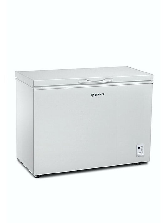 Teknix CF103W 292Litre Chest Freezer, White