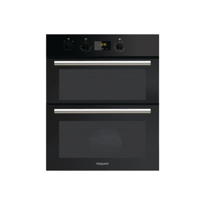 Hotpoint DUH12G1B Built Under Electric Fan Double Oven - Black