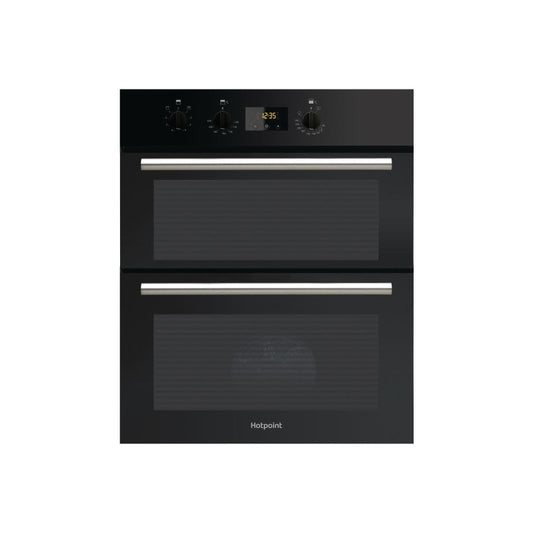 Hotpoint DUH12G1B Built Under Electric Fan Double Oven - Black